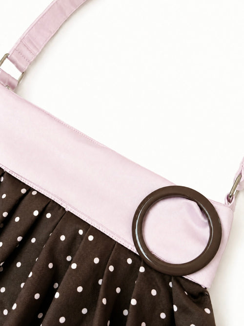 Dolly Polka Dot Bag (Chocolate)