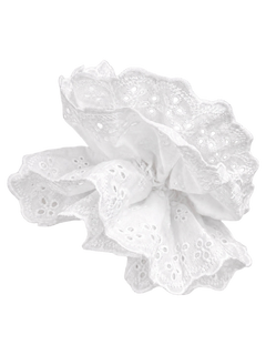 Coquette Eyelet Scrunchie