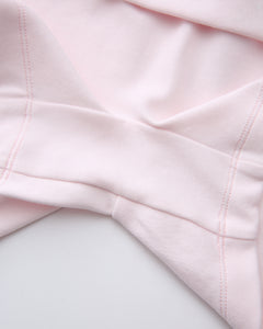 Whimsy Doll Cotton Polka Active Fold Over Shorts(Pink)
