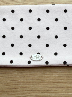 Whimsy Doll Cotton Active Headband(Brown Polka)