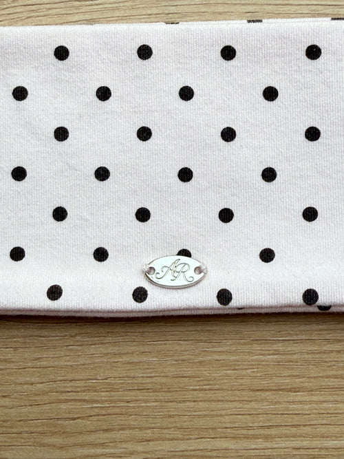 Whimsy Doll Cotton Active Headband(Brown Polka)