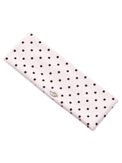 Whimsy Doll Cotton Active Headband(Brown Polka)