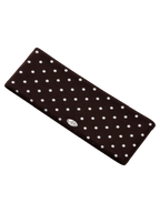 Whimsy Doll Cotton Polka Active Headband(Brown)