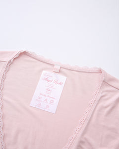Whimsy Doll Pilates Wrap Cardigan（Pink）