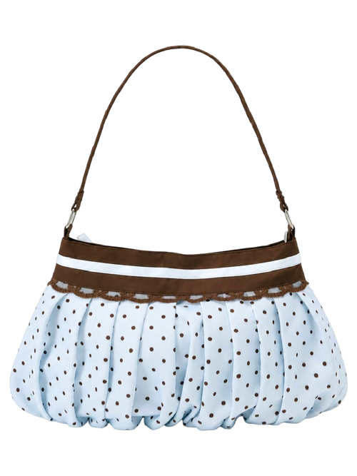 Dolly Polka Dot Bag (Baby Blue)