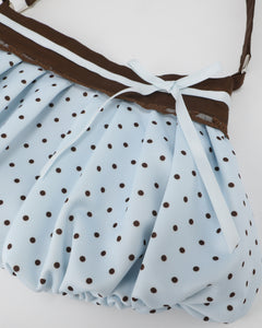Dolly Polka Dot Bag (Baby Blue)