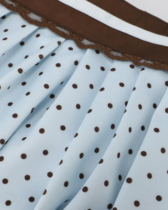 Dolly Polka Dot Bag (Baby Blue)
