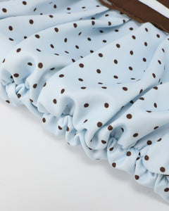 Dolly Polka Dot Bag (Baby Blue)