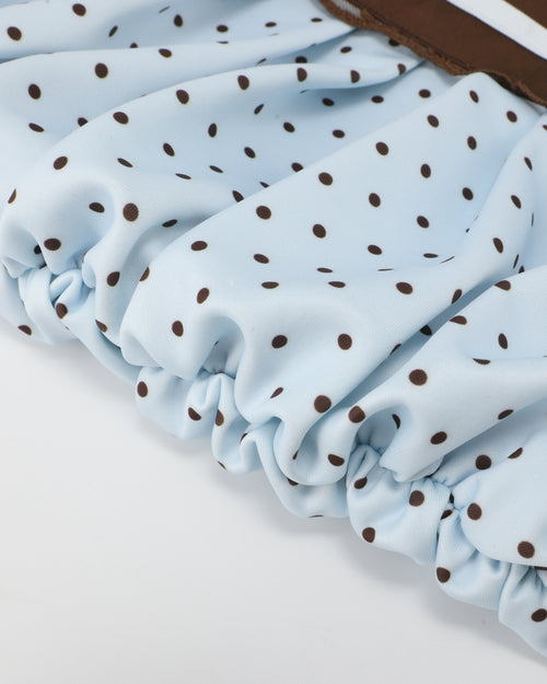 Dolly Polka Dot Bag (Baby Blue)