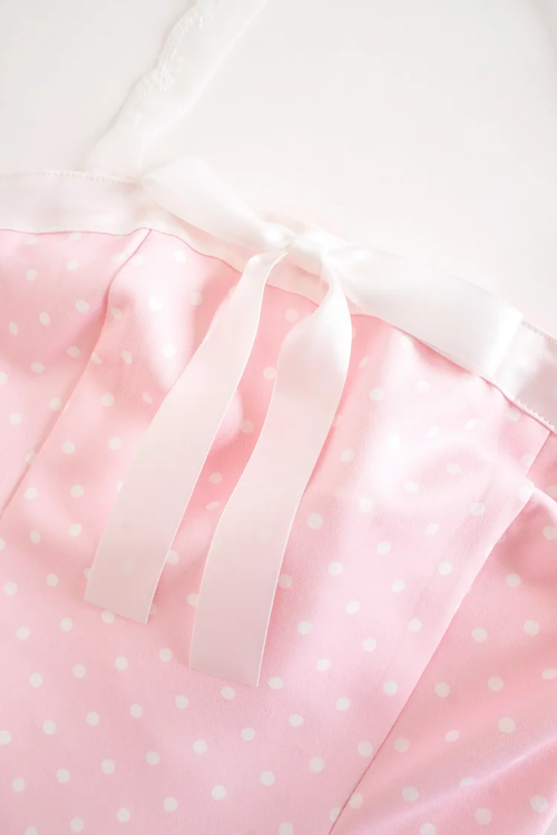 Bow-for dolly polka dress