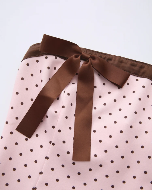 Bow-for dolly polka dress