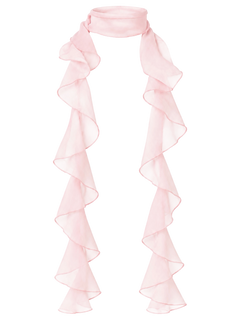 Dewdrop Chiffon Neck Scarf