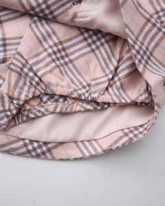 Blair Preppy Plaid Mini Skirt (Pink)
