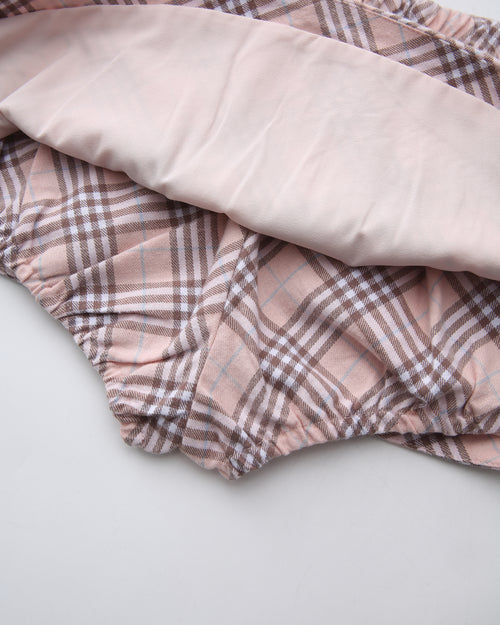 Blair Preppy Plaid Mini Skirt (Pink)