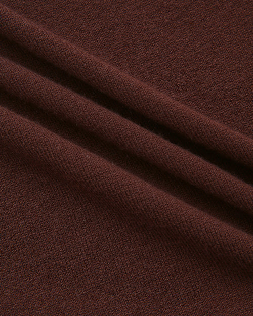 Ballet knit wrap cardigan in brown by Angel Ruche, photo 21