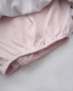 Snow Deer Print Chiffon Fur Mini Skirt（Grey）