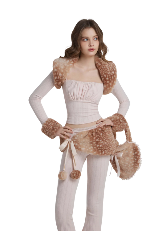 My True Form Cotton Pants (Pink) - Angel Ruche