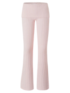Colette Cable Knit Fold‑Over Pants 