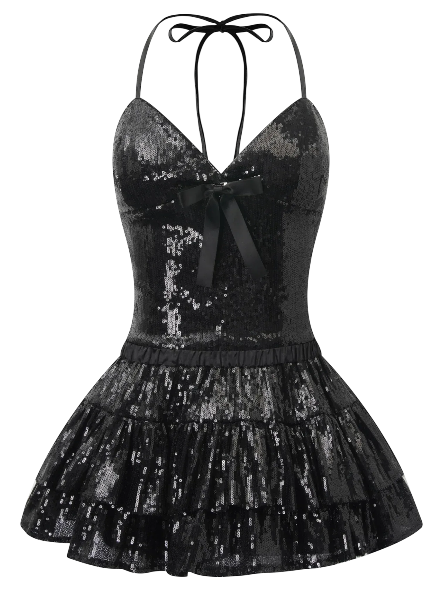 Onyx Fairy Dust Sequin Matching Set (Black) – Angel Ruche