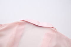 Bambi Princess Fur Chiffon Robe (Pink)