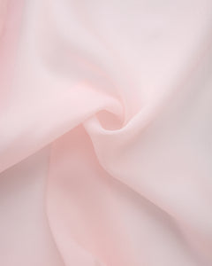 Rosé Princess Fur Chiffon Robe - Angel Ruche