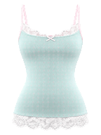 Dewdrop Reversible Lace Cami (Pink Teal)