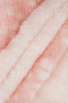 My True Form Fawn Fur Bolero Cardigan (Pink)