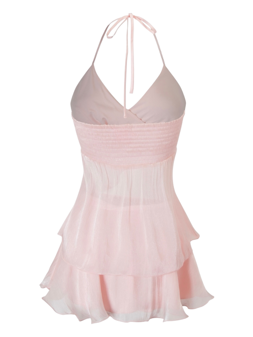 Pirouette Babydoll Wrap Set (Baby Pink)