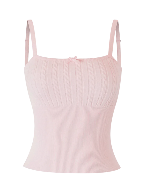 Colette Cable Knit Cami Top 