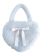 My True Form Fawn Heart Bag (Snow Blue)