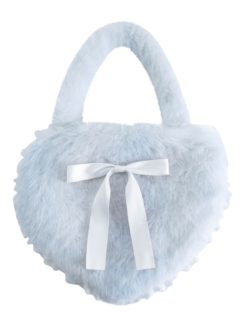 My True Form Fawn Heart Bag (Snow Blue)