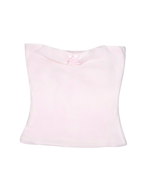 Pink Pilate Princess Ruched Tube Top