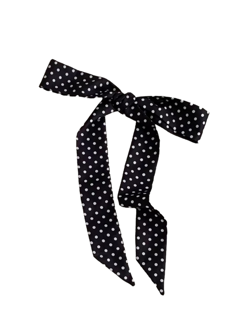 Polka Dot Silky Scarf