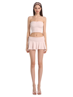 Pink Pilate Princess Ruched Tube Top
