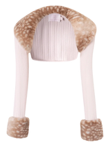 My True Form Fawn Fur Bolero Cardigan
