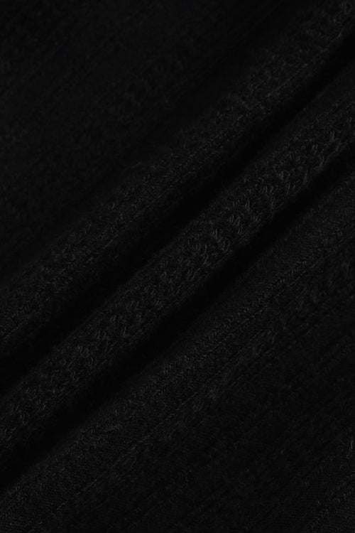 My True Form Fawn Set- Black (Fur Bolero + Skirt Set)